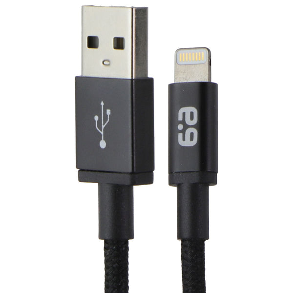 PureGear Braided USB-A to Lighting 8-Pin 10FT Charge Cable - Black