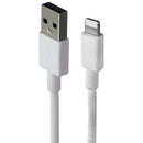 PureGear 6ft USB-A to Lightning Charging Cable for iOS - White