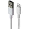 PureGear 6ft USB-A to Lightning Charging Cable for iOS - White