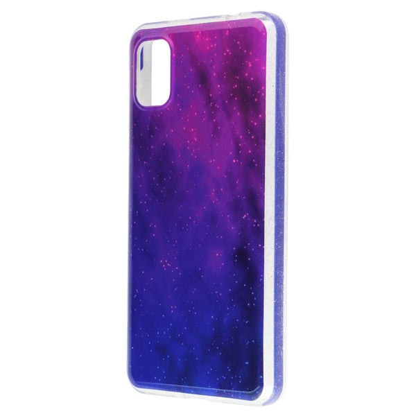 PureGear Slim Shell Designer Series Case for TCL Ion Z - Galaxy
