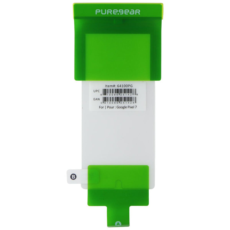 PureGear Tempered Glass Screen for Google Pixel 7 - Clear (BULK) 64100PG