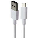 PureGear (6Ft) USB-A to USB-C Charging Cable - White (64393PG)
