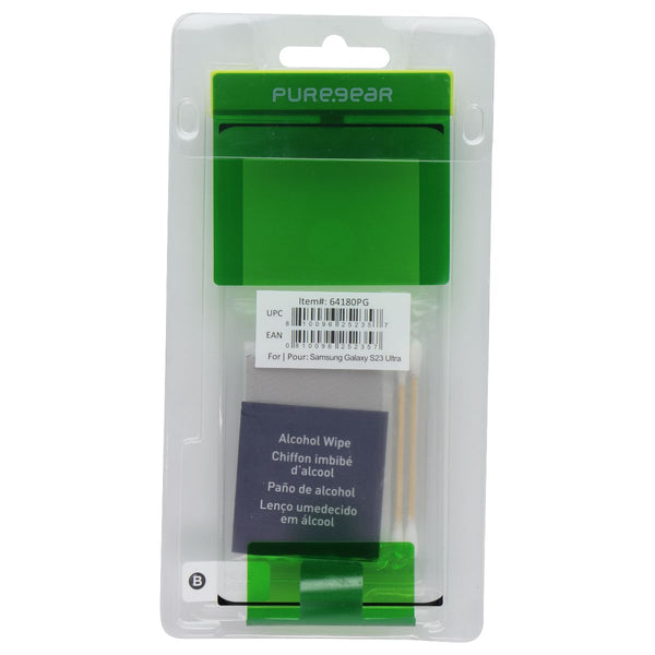 PureGear Tempered Glass for Samsung Galaxy S23 Ultra - Clear (BULK) 64180PG