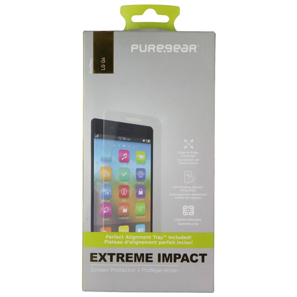 PureGear Extreme Impact Series Screen Protector for LG Q6 - Clear