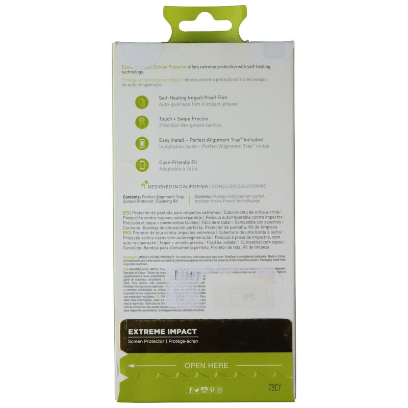 PureGear Extreme Impact Series Screen Protector for LG Q6 - Clear