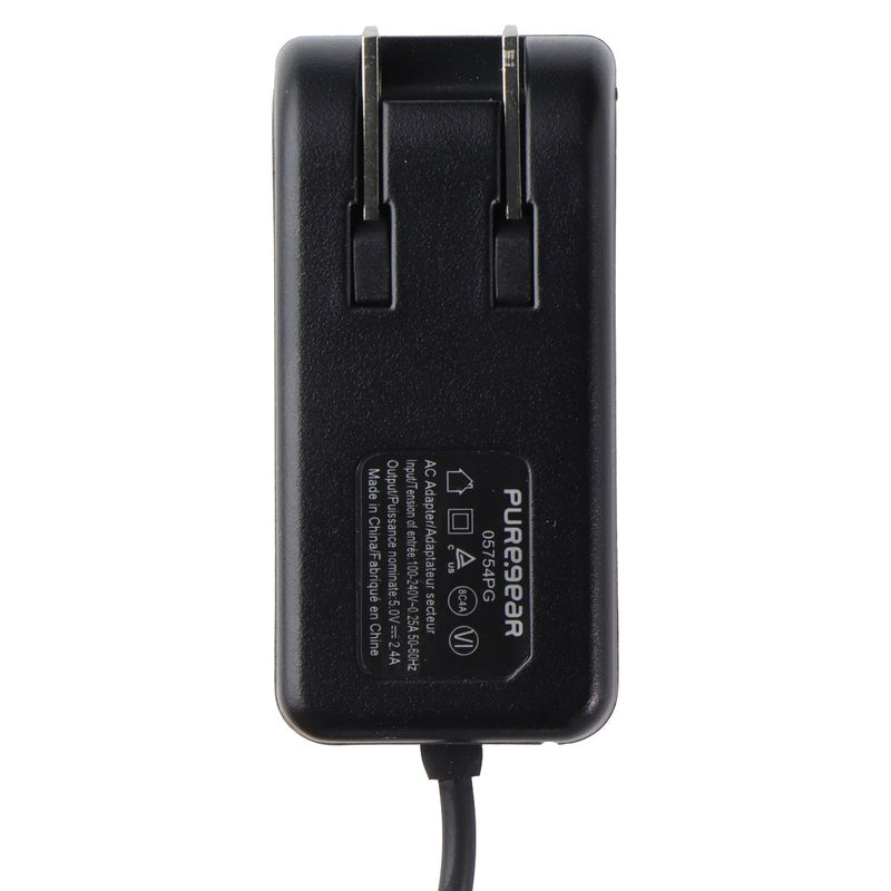Puregear Wall Charger with Micro USB Connector - 2.4A 5.0V - Black