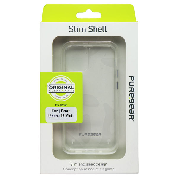PureGear Slim Shell Series Case for Apple iPhone 12 Mini - Clear