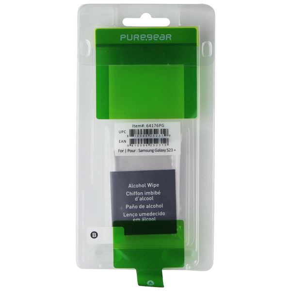 PureGear Tempered Glass for Samsung Galaxy S23+ (Plus) - Clear (BULK) 64176PG