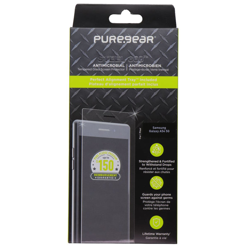 Pure Gear Steel 360 Tempered Glass Screen Protector for Samsung Galaxy A54 5G