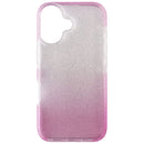 PureGear Slim Shell Designer Series Case for Apple iPhone 16 - Pink/Glitter