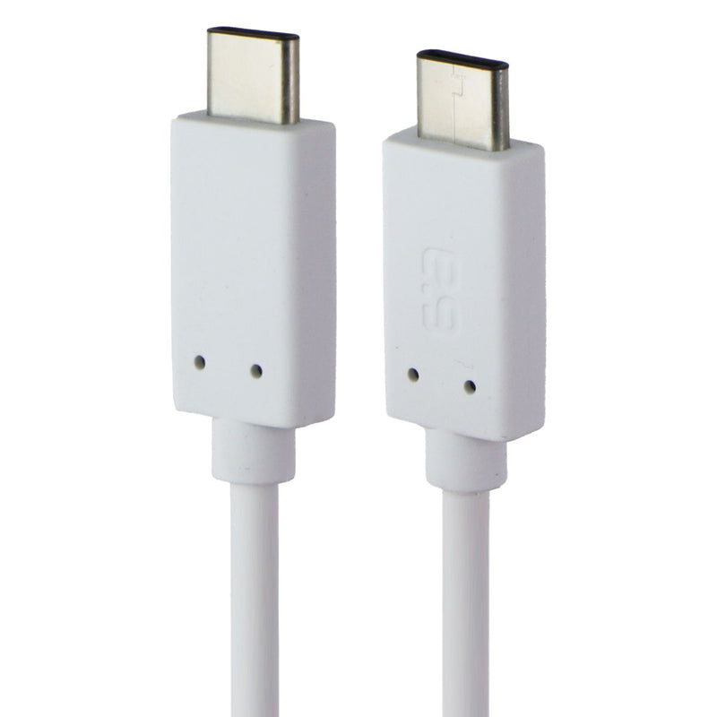 PureGear (4-ft) USB-C to USB-C Charge/Sync Cable - White (61192PG)