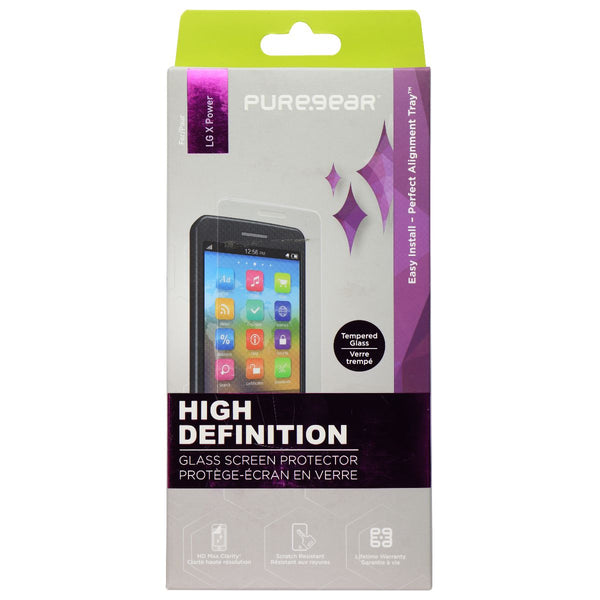 PureGear High Definition Screen Protector for LG X Power (2016) - Clear