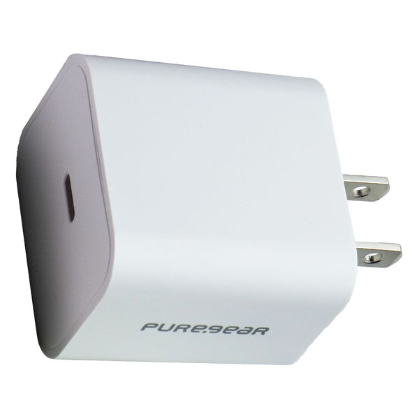 PureGear 30W USB-C PD Wall Charger - White