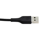 Quikcell 6ft Braided USB-A to USB-C Charging Cable - Black