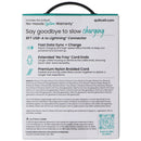 Quikcell 6FT USB-A to Lightning 8-Pin Charging Cable - Black