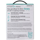 Quikcell 6FT USB-A to Lightning 8-Pin Charging Cable - Black