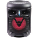 Quikcell Party Beat Power Series Wireless Speaker with LED Lights - Black