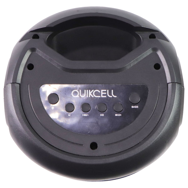 Quikcell Party Beat Power Series Wireless Speaker with LED Lights - Black