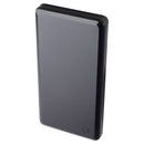 Quikcell PowerFuel (10K mAh) Multi-Port Portable Powerbank - Black