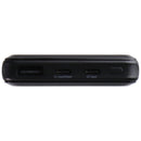 Quikcell PowerFuel (10K mAh) Multi-Port Portable Powerbank - Black