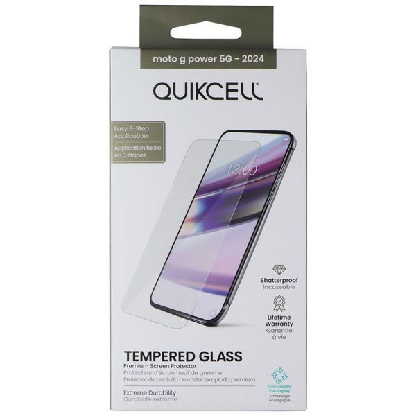 Quikcell Tempered Glass for Motorola Moto G Power 5G - 2024