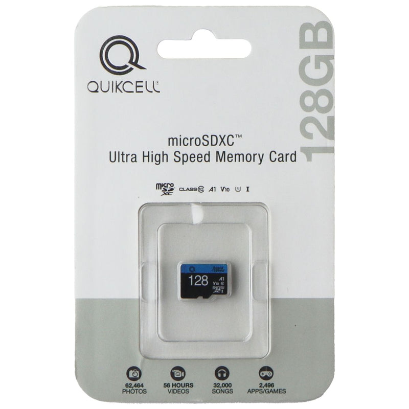 Quikcell MicroSDXC Ultra High Speed Memory Card - 128GB