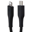 Quikcell 6Ft Braided USB-C to Lightning 8-Pin Charging Cable - Black