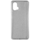 Quikcell Icon Silver Shimmer Case for Moto G Power 5G 2024 - Glitter/Clear