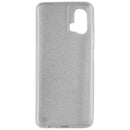 Quikcell Icon Silver Shimmer Case for Moto G Power 5G 2024 - Glitter/Clear