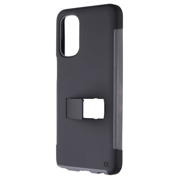 Quikcell Advocate Kickstand Case for Motorola Moto G Stylus (2022) - Steel Black