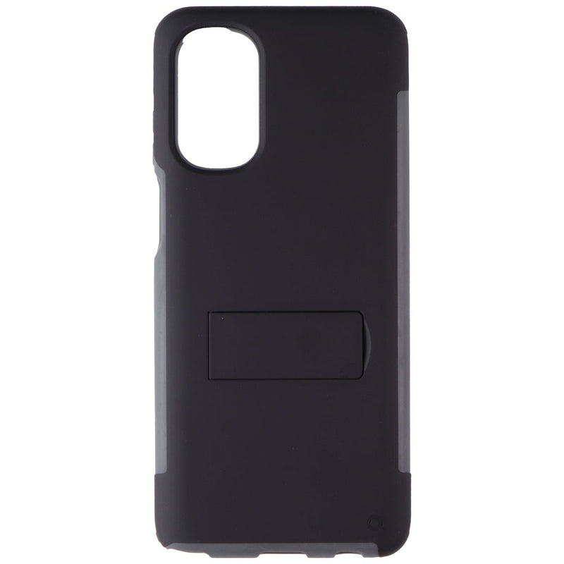 Quikcell Advocate Kickstand Case for Motorola Moto G Stylus (2022) - Steel Black