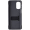 Quikcell Advocate Kickstand Case for Motorola Moto G Stylus (2022) - Steel Black