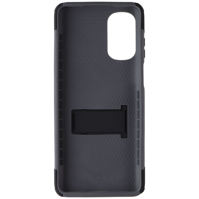 Quikcell Advocate Kickstand Case for Motorola Moto G Stylus (2022) - Steel Black