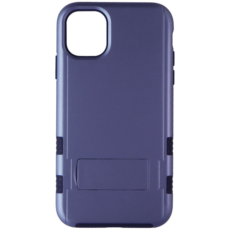 Quikcell Advocate Kickstand Case for Apple iPhone 11 - Light Blue / Dark Blue
