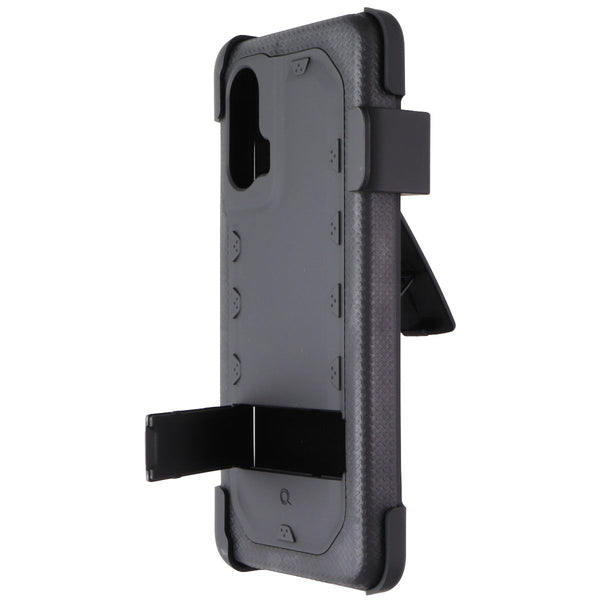 Quikcell Grand Advocate Case + Holster for Moto G Stylus 5G (2024) - Armor Black