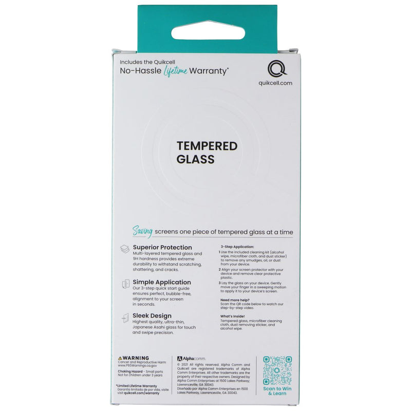 Quikcell Tempered Glass Screen Protector for Apple iPhone 11 / XR