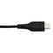 Quikcell 3Ft Braided USB-C to USB-C Cable - Black