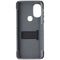 Quikcell Advocate Case w/ Kickstand for Motorola Moto G Power (2022) - Black