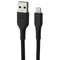 Quikcell 10ft USB-A to Lightning 8-Pin Cable - Black