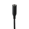 Quikcell Braided Audio Adapter Cable USB-C to 3.5mm Headphone Jack - Black