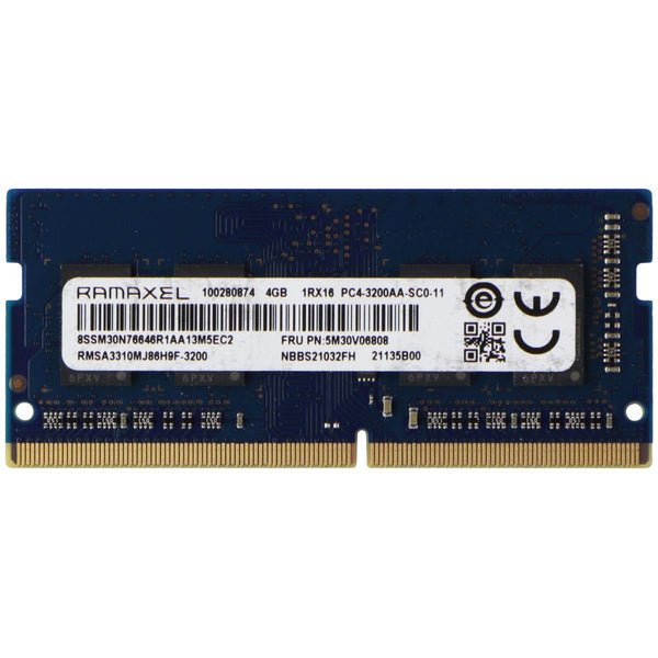Ramaxel (4GB) DDR4 (PC4-3200AA) Laptop RAM SO-DIMM Memory (RMSA3310MJ86H9F-3200)