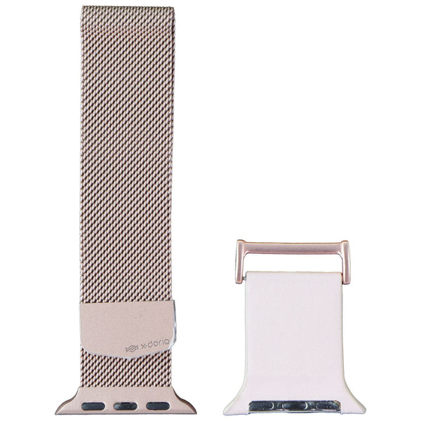 Raptic Hybrid Mesh Band for Apple Watch 41/40/38mm - Rose Gold