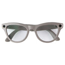 Ray-Ban Meta (Gen 1) Skyler Series AI Glasses - Shiny Chalky Gray/Transitions