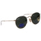 Ray-Ban (RB3447) Round Metal Sunglasses - 50mm - Matte Gold/Polarized G-15 Green