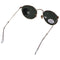 Ray-Ban (RB3447) Round Metal Sunglasses - 50mm - Matte Gold/Polarized G-15 Green