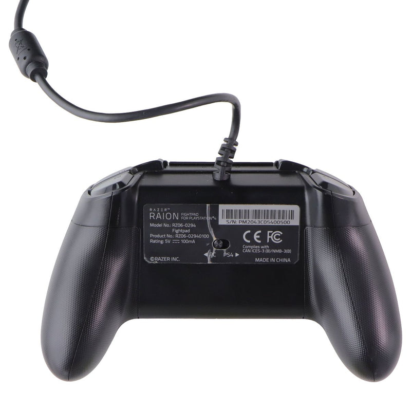 Razer Raion Fightpad Wired Fighting Game Controller for PS4 - Black (RZ06-0294)