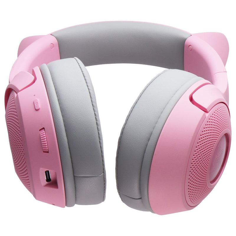 Razer Kraken Kitty V2 BT Wireless RGB Headset for PC - Quartz Pink (RZ04-0486)