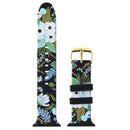 Rifle Paper Co. Watchband for 38-41mm Apple Watch SE 2/SE/6/5/4 - Black/Flowers