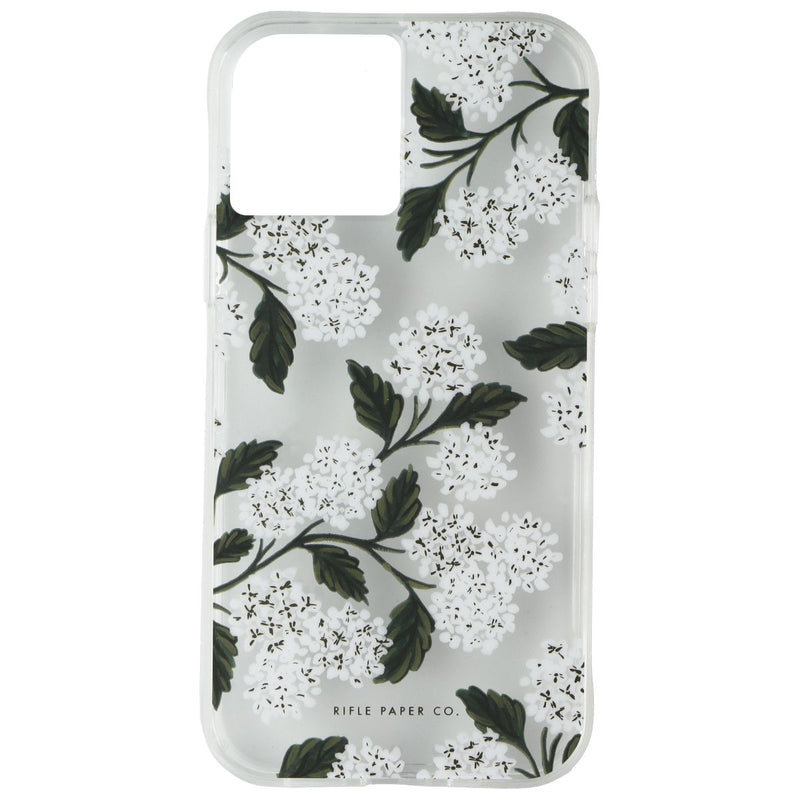 Rifle Paper Co Hard Case for iPhone 12 and 12 Pro - Hydrangea White/Clear