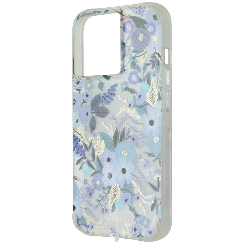 Rifle Paper Co. Slim Floral Case for Apple iPhone 13 Pro - Garden Party Blue